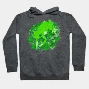 Green Frog Hoodie